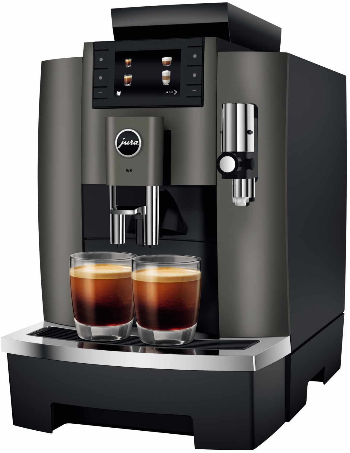 W8 Kaffee-Vollautomat Dark Inox (EA) von Jura