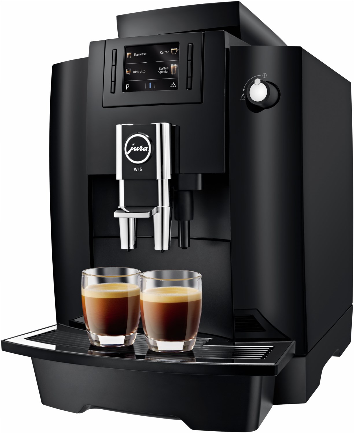 WE6 Kaffee-Vollautomat Piano Black WE6 Kaffee-Vollautomat Piano Black von Jura
