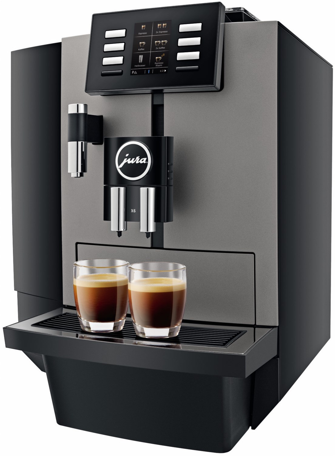 X6 Professional Kaffee-Vollautomat dark inox von Jura