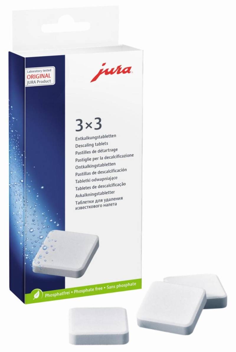 jura 3x3 Stück Entkalker von Jura