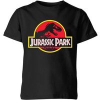 Classic Jurassic Park Logo Kids' T-Shirt - Black - 5-6 Jahre von Jurassic Park