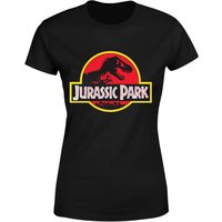 Classic Jurassic Park Logo Women's T-Shirt - Black - XXL von Jurassic Park