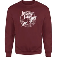Jurassic Park Flying Threat Sweatshirt - Burgunder - L von Jurassic Park
