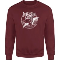 Jurassic Park Flying Threat Sweatshirt - Burgunder - S von Jurassic Park