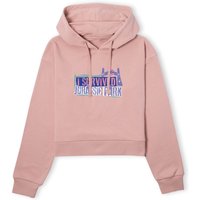 Jurassic Park I Survived Jurassic Park Women's Cropped Hoodie - Dusty Pink - S von Jurassic Park