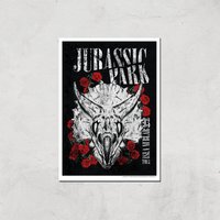 Jurassic Park Isla Nublar 93 Giclee Art Print - A3 - Print Only von Jurassic Park
