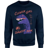 Jurassic Park Life Finds A Way Raptor Sweatshirt - Dunkelblau - XL von Jurassic Park