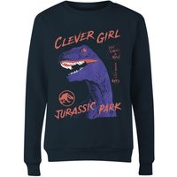 Jurassic Park Life Finds A Way Raptor Women's Sweatshirt - Dunkelblau - L von Jurassic Park