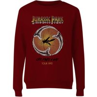 Jurassic Park Life Finds A Way Tour Women's Sweatshirt - Burgunder - L von Jurassic Park