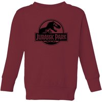 Jurassic Park Logo Kids' Sweatshirt - Burgundy - 11-12 Jahre von Jurassic Park