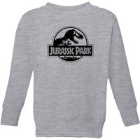 Jurassic Park Logo Kids' Sweatshirt - Grey - 7-8 Jahre von Jurassic Park