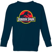 Jurassic Park Logo Kids' Sweatshirt - Navy - 11-12 Jahre von Jurassic Park