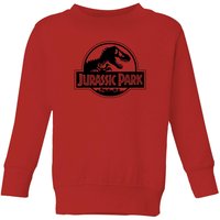 Jurassic Park Logo Kids' Sweatshirt - Red - 9-10 Jahre von Original Hero