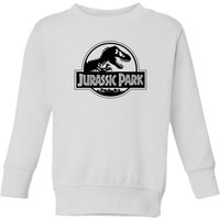 Jurassic Park Logo Kids' Sweatshirt - White - 3-4 Jahre von Jurassic Park