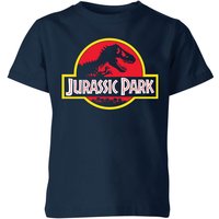 Jurassic Park Logo Kids' T-Shirt - Navy - 11-12 Jahre von Jurassic Park