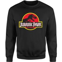 Jurassic Park Logo Sweatshirt - Black - L von Jurassic Park