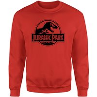 Jurassic Park Logo Sweatshirt - Red - XS von Jurassic Park