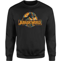Jurassic Park Logo Tropical Sweatshirt - Black - M von Jurassic Park