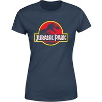 Jurassic Park Logo Women's T-Shirt - Navy - XL von Jurassic Park