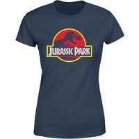 Jurassic Park Logo Women's T-Shirt - Navy - XS von Jurassic Park