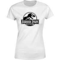 Jurassic Park Logo Women's T-Shirt - White - 3XL von Jurassic Park