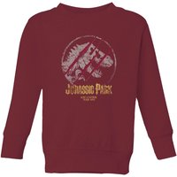 Jurassic Park Lost Control Kids' Sweatshirt - Burgundy - 11-12 Jahre von Jurassic Park