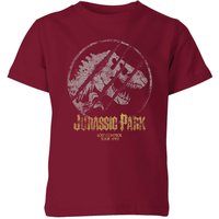 Jurassic Park Lost Control Kids' T-Shirt - Burgundy - 11-12 Jahre von Jurassic Park