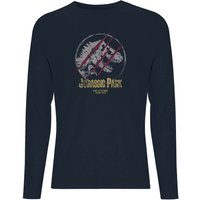 Jurassic Park Lost Control Men's Long Sleeve T-Shirt - Navy - XL von Jurassic Park