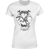 Jurassic Park Raptor Drawn Women's T-Shirt - Weiß - XXL von Jurassic Park