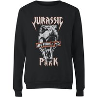 Jurassic Park Rex Punk Women's Sweatshirt - Schwarz - M von Jurassic Park
