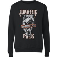 Jurassic Park Rex Punk Women's Sweatshirt - Schwarz - XS von Jurassic Park