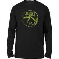 Jurassic Park Skell Unisex Langarm T-Shirt - Schwarz - XL von Jurassic Park