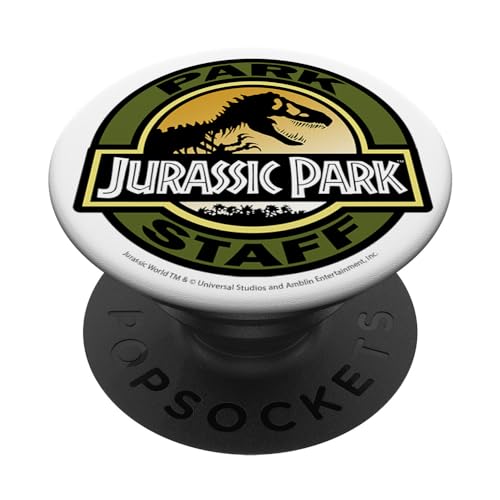 Jurassic Park Staff Icon T-Rex Skeleton PopSockets mit austauschbarem PopGrip von Jurassic Park