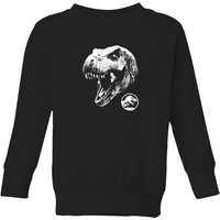 Jurassic Park T Rex Kids' Sweatshirt - Black - 5-6 Jahre von Original Hero