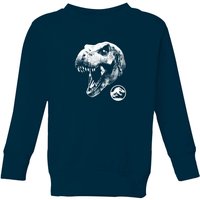 Jurassic Park T Rex Kids' Sweatshirt - Navy - 9-10 Jahre von Jurassic Park