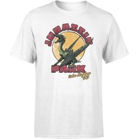 Jurassic Park Winged Threat Unisex T-Shirt - Weiß - S von Jurassic Park