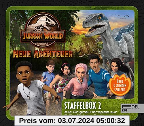 Jurassic World - Neue Abenteuer: Alle Original-Hörspiele zur 2. Staffel (Folge 9 - 16) - [Hörspiel-Staffelbox mit 3 CDs] von Jurassic World