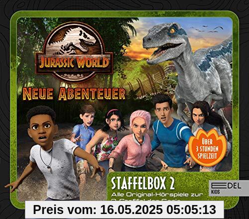 Jurassic World - Neue Abenteuer: Alle Original-Hörspiele zur 2. Staffel (Folge 9 - 16) - [Hörspiel-Staffelbox mit 3 CDs] von Jurassic World