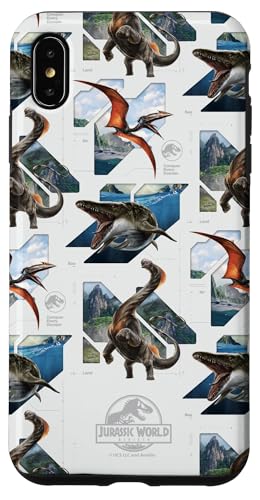 Jurassic World Rebirth Apex Predator All-Over Print Hülle für iPhone XS Max von Jurassic World