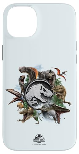 Jurassic World Rebirth Circle Logo Dinosaurs Hülle für iPhone 14 Plus von Jurassic World