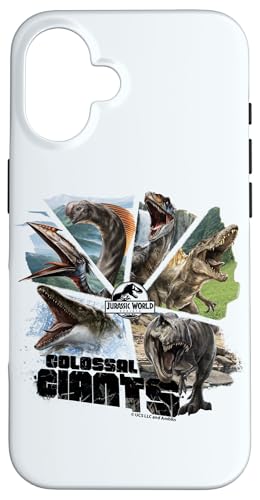 Jurassic World Rebirth Colossal Giants Herd Hülle für iPhone 16 von Jurassic World