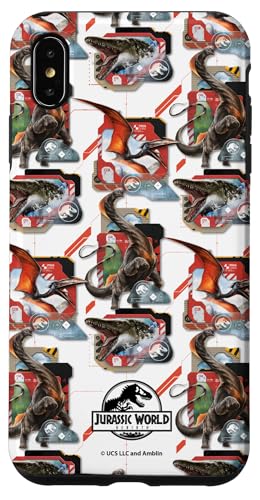 Jurassic World Rebirth Covert Mission All-Over Print Hülle für iPhone XS Max von Jurassic World