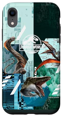 Jurassic World Rebirth Fragmented Titans Hülle für iPhone XR von Jurassic World