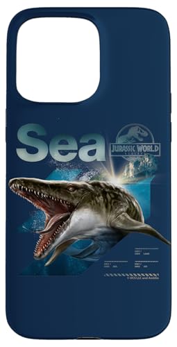 Jurassic World Rebirth Mosasaurus Sea Dinosaur Hülle für iPhone 15 Pro Max von Jurassic World