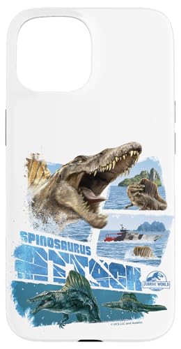 Jurassic World Rebirth Spinosaurus Attack Hülle für iPhone 15 von Jurassic World