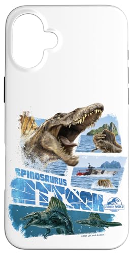 Jurassic World Rebirth Spinosaurus Attack Hülle für iPhone 16 Plus von Jurassic World