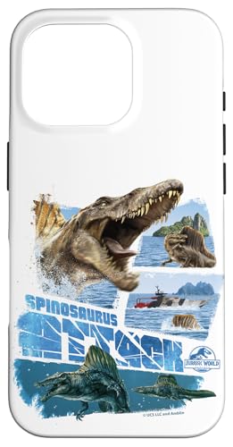 Jurassic World Rebirth Spinosaurus Attack Hülle für iPhone 16 Pro von Jurassic World