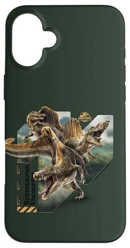 Jurassic World Rebirth Spinosaurus Hunting Hülle für iPhone 16 Plus von Jurassic World
