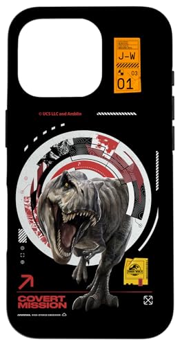 Jurassic World Rebirth T-Rex Covert Mission Hülle für iPhone 16 Pro von Jurassic World