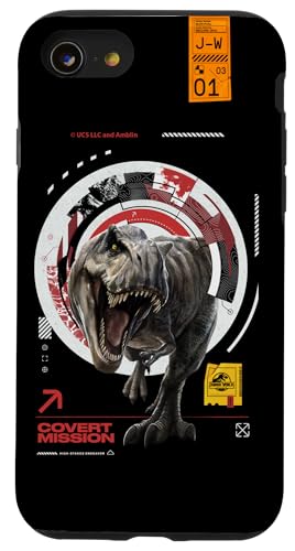 Jurassic World Rebirth T-Rex Covert Mission Hülle für iPhone SE (2020) / 7 / 8 von Jurassic World